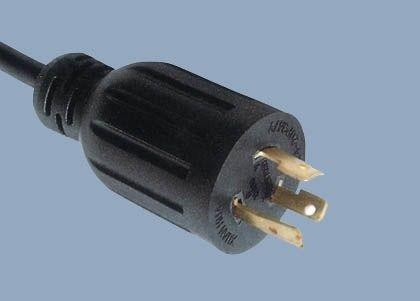 UL CUL CSA Heavy Duty 3 prong 20A 347V NEMA L24-20P Twist Lock Locking Industrial American UL Power Cord