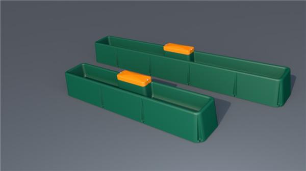 Goat Sheep Antifrost 2.8m Cattle Water Drinkers Plastic Cattle Trough