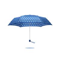 Guarda-chuva da proteção do Pongee 190T Sun de Dot Printing 21inchx8K da polca para mulheres