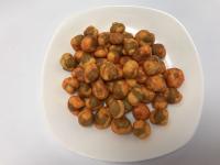 Snack de ervilhas verdes com sabor a sal com 5 g de proteína nutricional