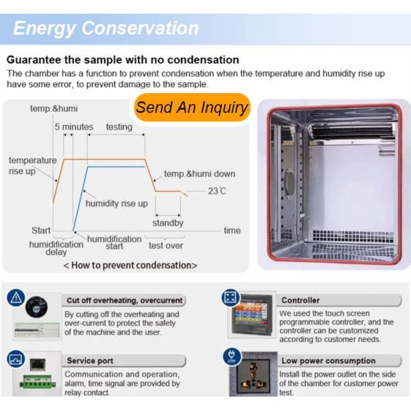 Liyi Climate Chamber Mini With Humidity Control Temperature and Humidity Control Environmental Climatic Test Chamber Price