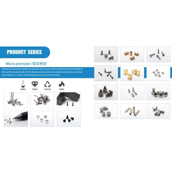 Ultra-Thin 1.5mm Galvanized Micro Screw with Slotted Flat End for Precision Electronics
