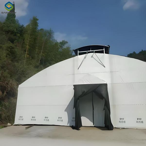 Plastique à couche unique Écran d'éteinte Serre Champignons Serre Bonne ventilation