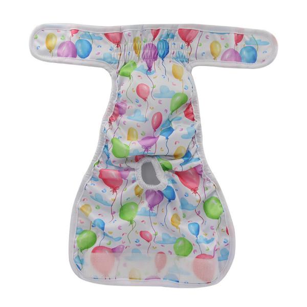Reusable Pet Accessories Anti Harassment Washable Female Dog Diaper Customized