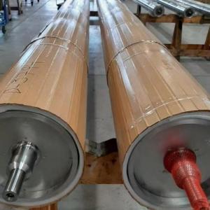 Synthetic Rubber Coated Rubber Roller For Functional Film Manufacturing With 13000mm Maximum Face Length And 3000m/min Maximum Speed