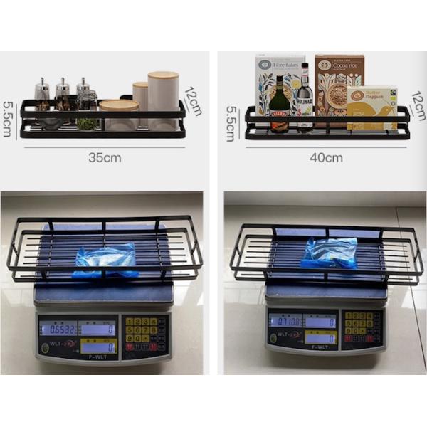 201 организатор Condiment Kitchenwares 25cm-40cm нержавеющей стали установленный стеной
