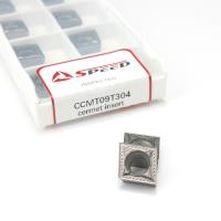 CCMT09T304 Inserto de cermet carburo para torneamento e fresagem