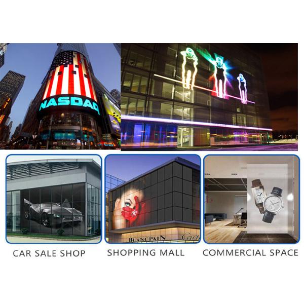 IP67 Waterproof Led Curtain Wall Full Color HD P25mm With 7500CD/M2 Brightness