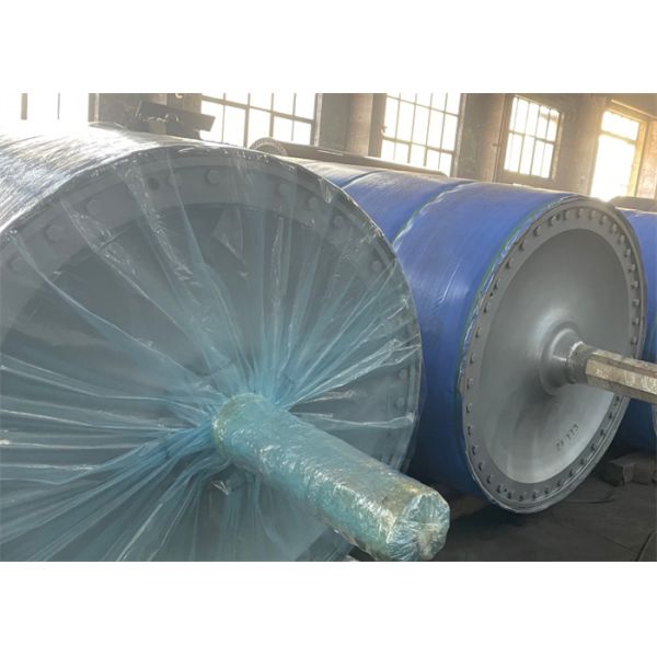Cast Iron High Security Dryer Cylinder for Papermaking with Ra 0.1-0.4 Roughness and 500-1200m/min Speed