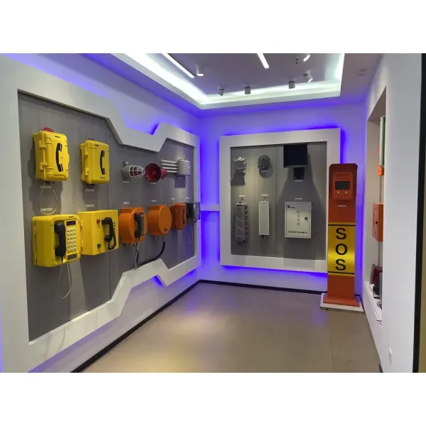 IP67 Waterproof Aluminium Alloy Enclosure Strong Noise Canceling Explosion Proof Industrial Telephone