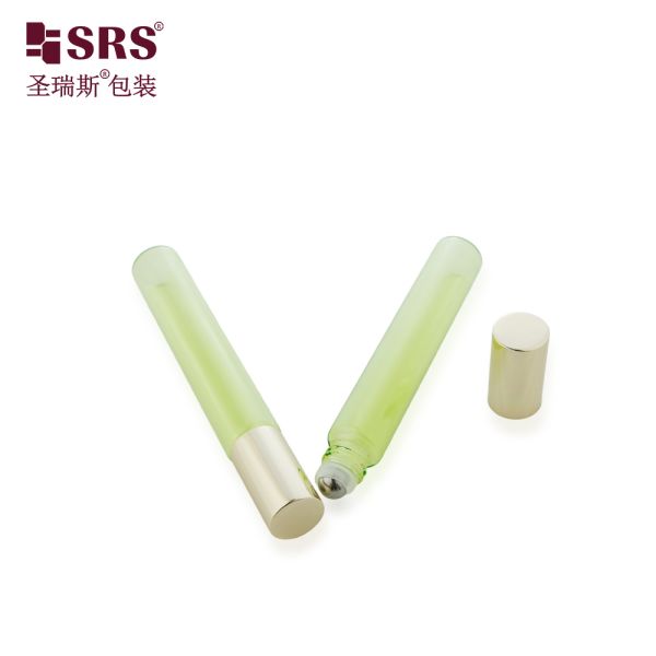 BLP-10ML Empty Transparent Glass Tube Eye Oil Roller Ball Bottle No Leakage Pocket Size