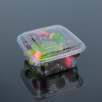 Hengmaster Pet Clear Plateau de service ovale en plastique jetable Blanc