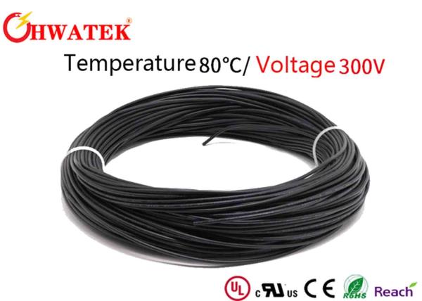 Maestro Cable da isolação UL1007 300V 80℃ do PVC único