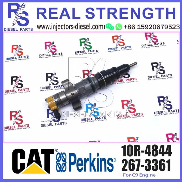 387-9437 injecteur commun 10R-4844 de rail de carburant chaud de vente pour le moteur C9 de Caterpillar