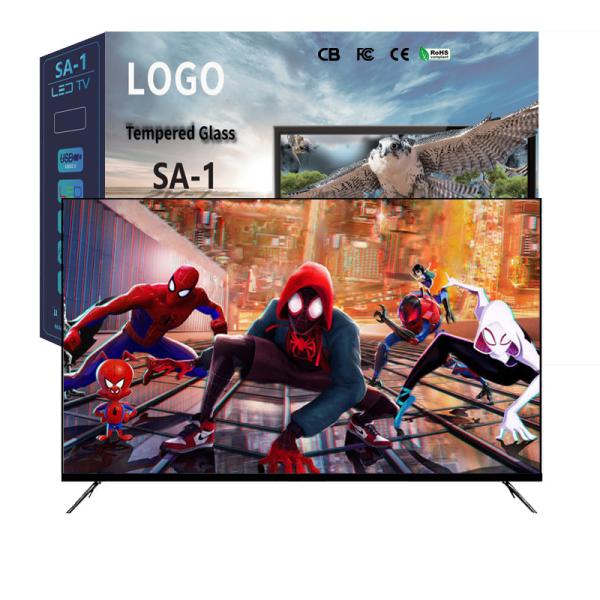 Custom OEM 40 43 50 55 Inch 2K Full HD 4K Ultra HD Flat Screen LED TV