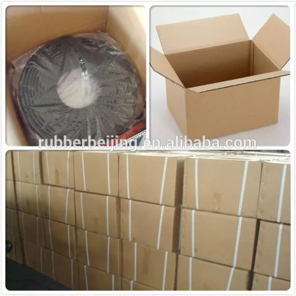 Windproof D Shape Rubber Door Sealing Strip with Simple Adhesive Tape Installation