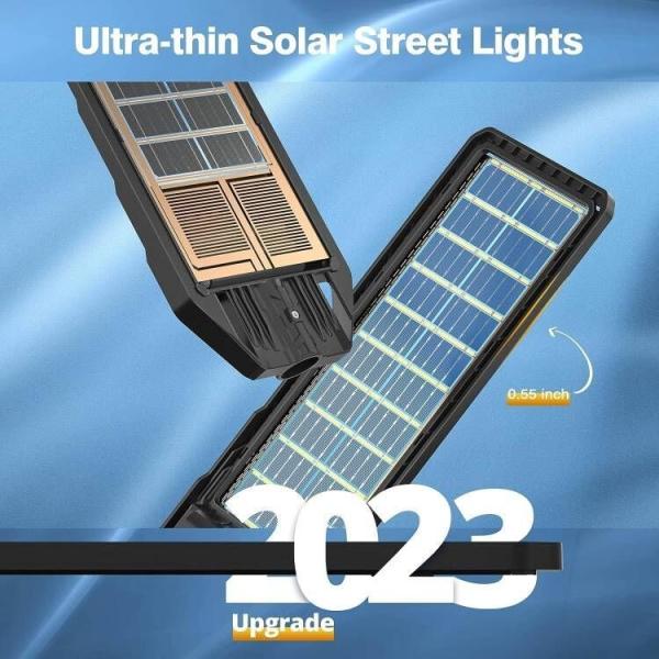 50000 Hours Lifespan 100W-400W IP65 Waterproof Solar Street Light For Yard Garden