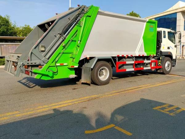 Foton Diesel Fuel Rear Loader Garbage Compactor Machine Refuse Collection Truck 20cbm