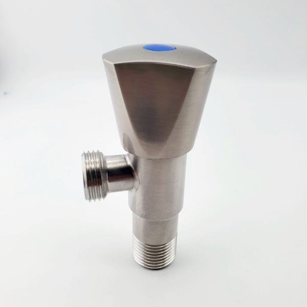 201 304 Stainless Steel Angle Valve No Leakage Angle Shut Off Valve CE