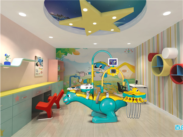 A8000-II A Cute Dental Unit Chair Dinosaur Shaped for Kids Children