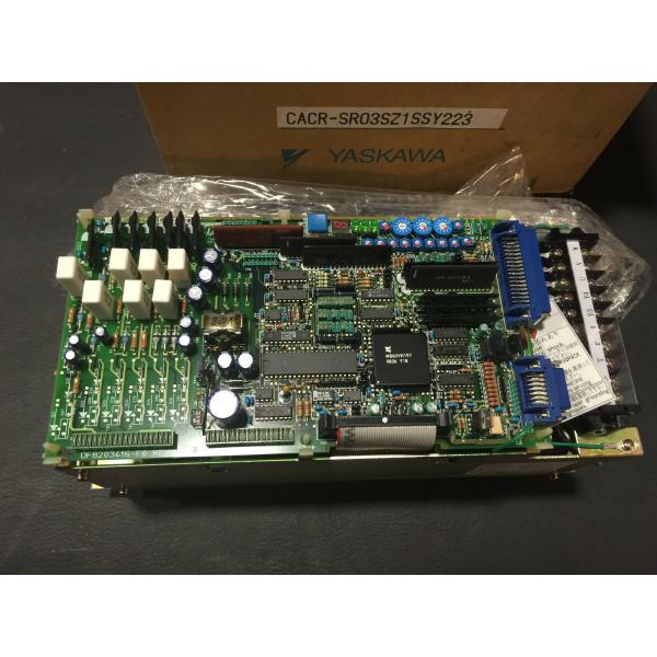 CONTROLADOR 0.3KW 200VAC DA LINHA CENTRAL DO SERVOCONTROL SERVOPACK DE YASKAWA CACR-SR03SZ1SSY223