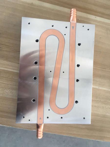 Mature Technology For Water Liquid Cooling Blocks Cold Plate With Copper Tube