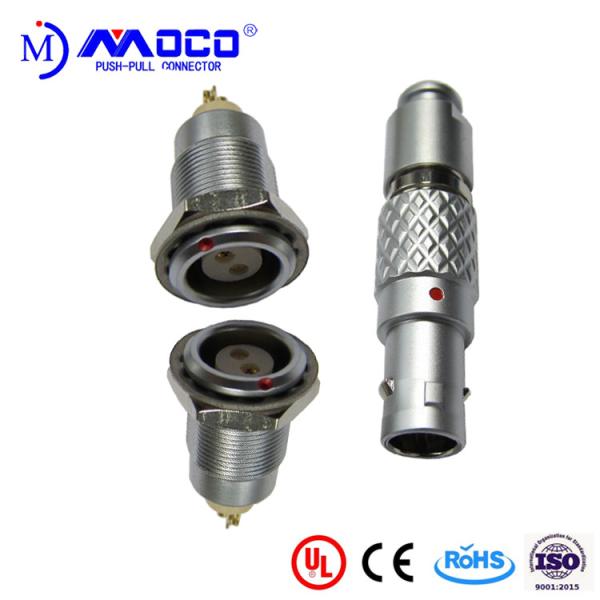 0B 2 Pin Male And Female Quick Release Electrical Connectors For Thermal Image