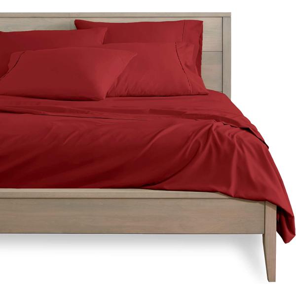 100% Polyester Microfiber Plain 5mm Trim Luxury Bedding Sheet Sets for 6PCS in Xinpai