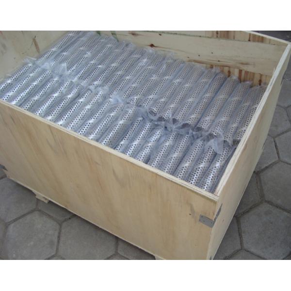 0.5m Filter Round Hole Perforated Metal Mesh Tubes