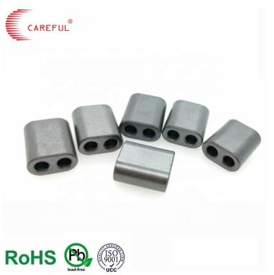 Les deux trous de NiZn à ouverture multi-RF Balun Ferrite Core NiZn Matériau RID4.1*6.9*6.6