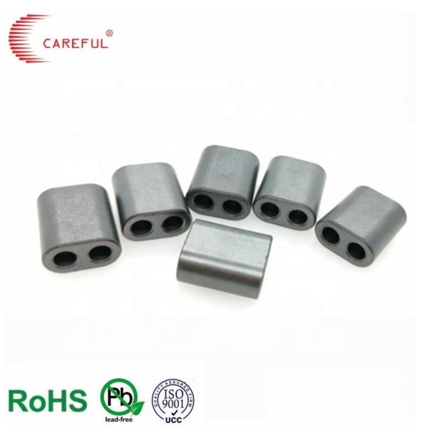 Les deux trous de NiZn à ouverture multi-RF Balun Ferrite Core NiZn Matériau RID4.1*6.9*6.6