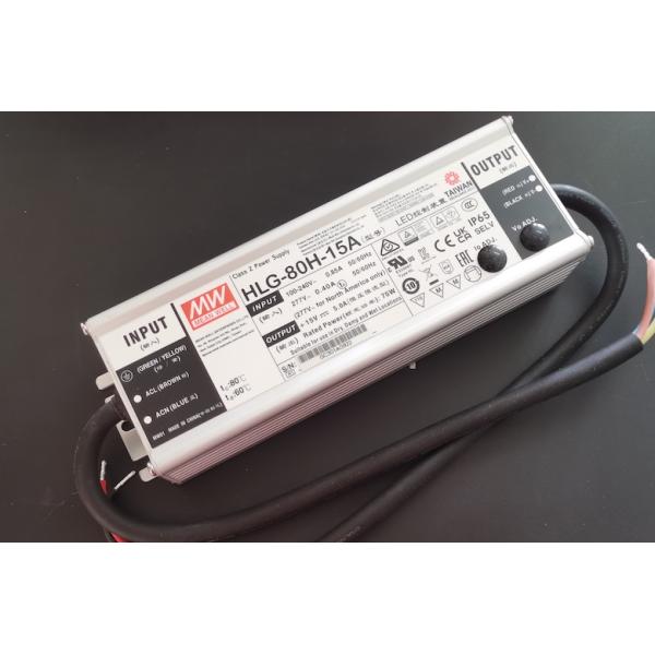 HLG-80H-15A 15v 5A 80W Снижаемый светодиодный светодиодный драйвер, постоянный ток