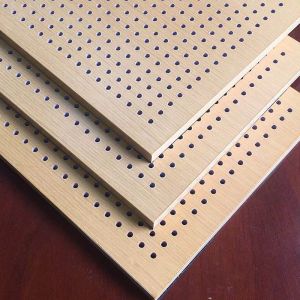 Eco Friendly Perforated Acoustic Panel Ceiling Acoustic Panel Durable