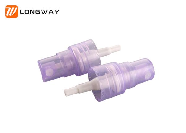 Multi Colored Cosmetic Mist Sprayers , 18/410 Purple Atomiser Spray Non Spill