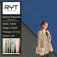 Doublure en nylon ronde 100% douce superbe du tissu 50D d'Oxford pour le sac à dos et la tente de bagage