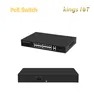 Gigabit 16-Ports Poe Switch with SFP Fiber Uplink Port, 200W Poe Power for CCTV Cameras, 300W Poe Power for WiFi Access Point