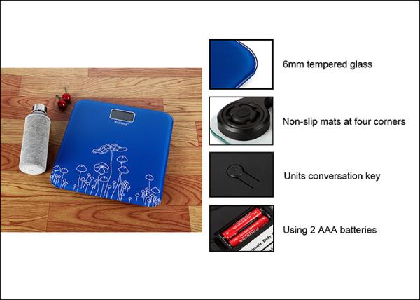 Fashion Design Human Weight Scale 50g Accuracy With Low Power Indicator