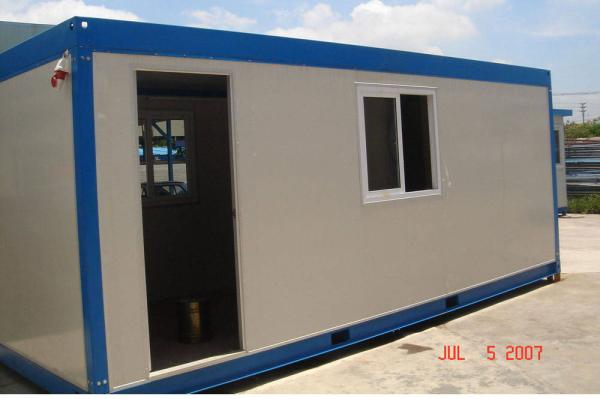 Modular House Steel Modular House used for a variety of purposes including storage, work spaces and living accommodation