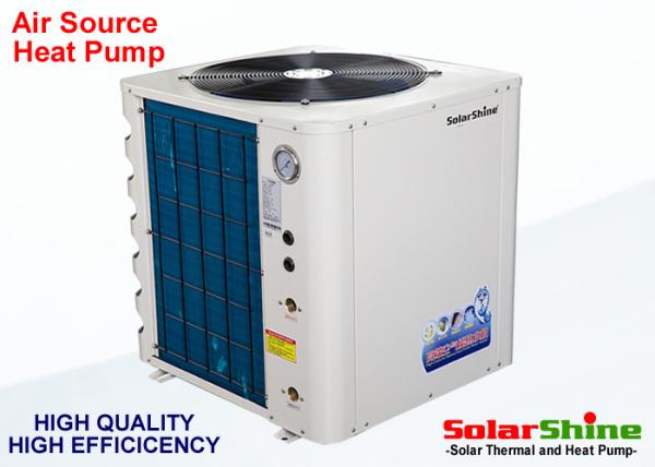 Medium Size Commercial Air Source Heat Pump Galvanized Sheet Housing Material