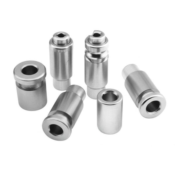Partes automáticas Partes de torneado CNC Partes de mecanizado de precisión personalizadas Para aleación de aluminio Accesorios de boquilla de atomización