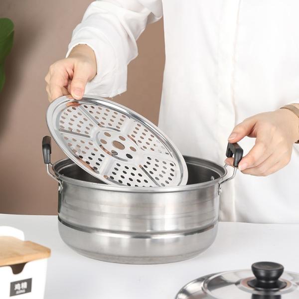 Hot Selling American style Kitchen Cooking Pot Set Stainless Steel Cookware Cooking Soup Pot Set