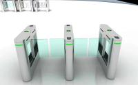 Tourniquet piétonnier automatique de barrière d'oscillation avec le moteur sans brosse de C.C de carte de RFID