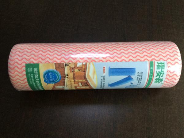 Disposable Spunlace Nonwoven Wipes Cleaning Wipes With Different Color