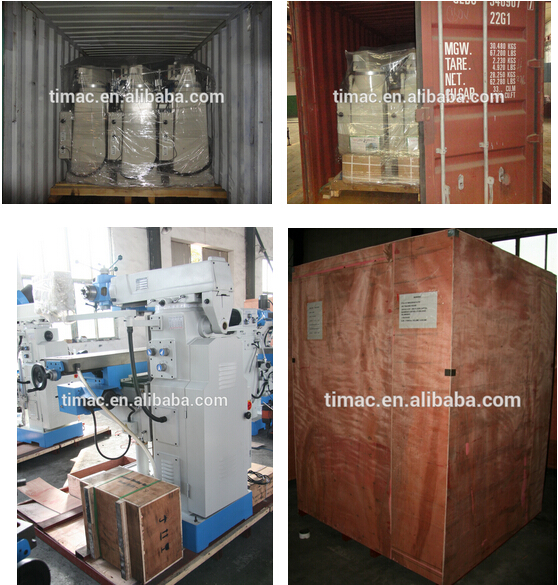 ISO40 Spindle Taper Swivel Head Knee Milling Machine US320 for Versatile Applications