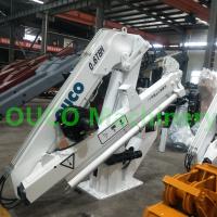 grues à télécommande fois de plate-forme du bateau 0.6t de 8m
