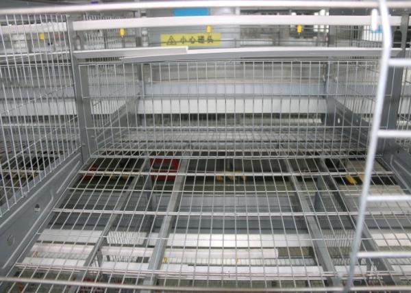 Commercial H Type Poultry Cage Conventional Cages For Laying Hens