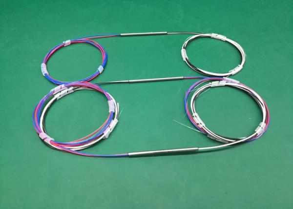 Fiber coupler, made in China, 1310nm, 2x2 port, 25% tap port, 900um loose tube.