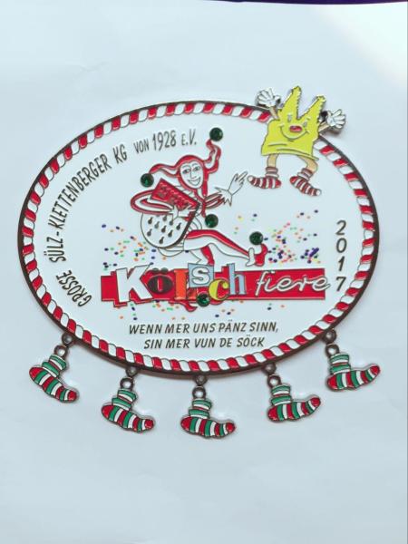 Fakers badges , kerppen carnival medal badges , germany popular orden supplier  , Soft enamel badges  makers