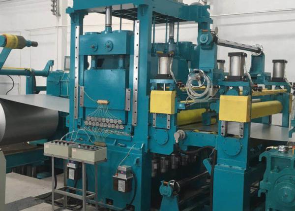 0.3mm-2.3mm Thickness Roll Cutting Machine With Roll Down Feeder
