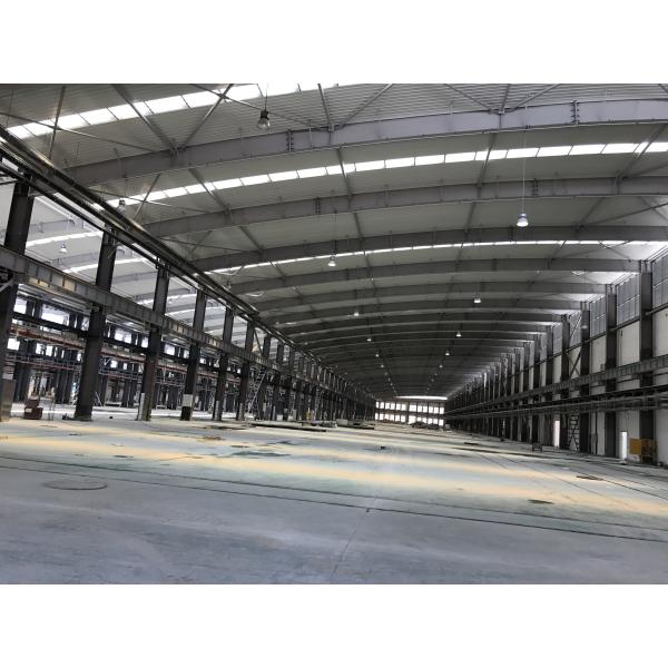 Estrutura de aço H estável Oficina de estrutura de metal industrial Oficina de construção rápida para o metrô